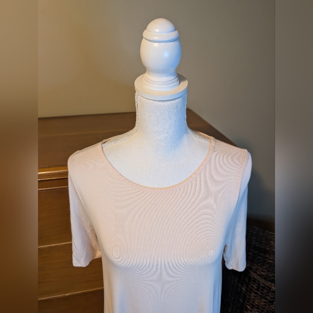 AGNES & DORA Boutique Bought Swing Dress w/ Bottom Ruffle Summer Mini - Picture 3 of 10